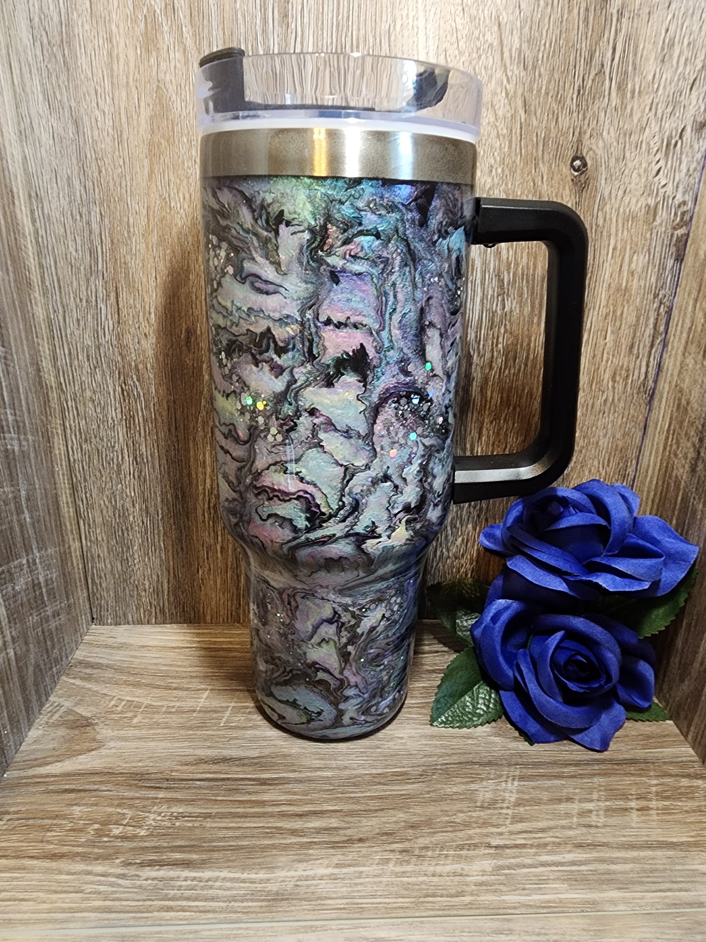 40 OZ TUMBLER with HANDLE