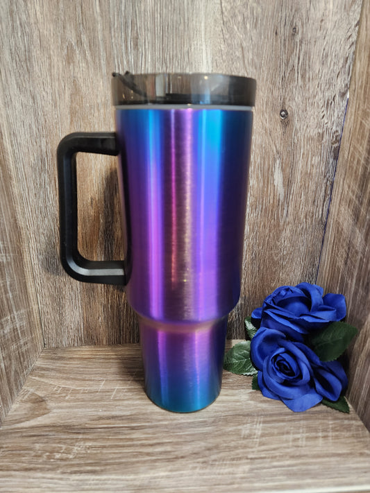 40 OZ ELECTRIC BLUE TUMBLER