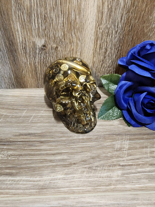 SKULL W/ CASINGS